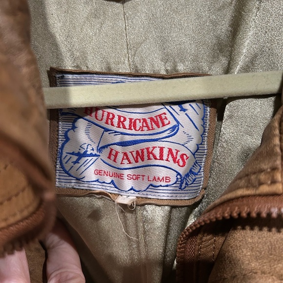 Brown Bomber Jacket in Soft Lamb Skin - Picture 2 of 10